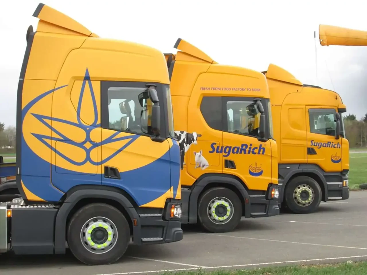 Sugarich lorries